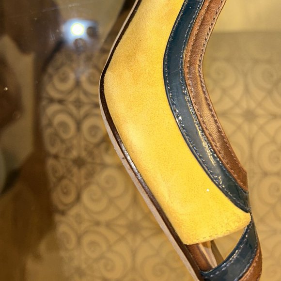 Cole Haan Women's Multi-Colored Square-Heeled Sandal - Picture 5 of 9